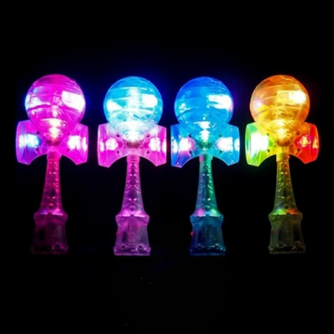 Joc de indemanare Kendama Sweets  Catchy cu Led-uri si Lumini Multicolore  RGB [0]