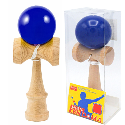 Kendama Sports din Lemn - Joc Interactiv de Indemanare pentru Copii si Adulti , 18 CM [1]