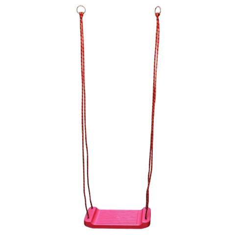 Leagan pentru Copii  Tip Placa, Interior sau Exterior , Franghii Rezistente cu Inele Metalice , Greutate maxima 60 Kg - Roz [2]