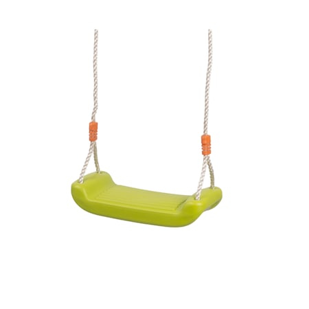 Leagane copii - Leagan plastic cu sfoara, Verde