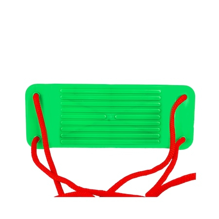 Leagan simplu din plastic pentru copii, 42.5 x 16.7 x 5.5 cm, Verde/Rosu [1]