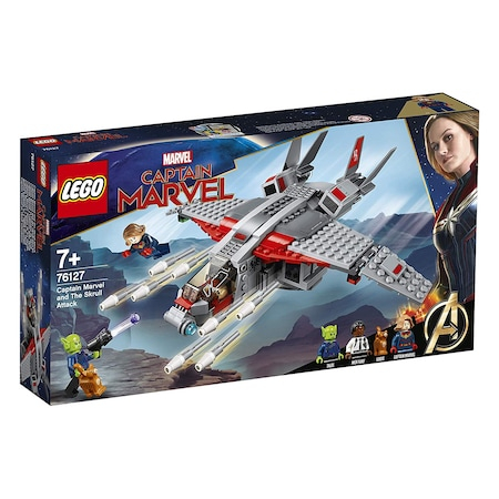 LEGO - LEGO® Capitanul Marvel si atacul Skrull 76127