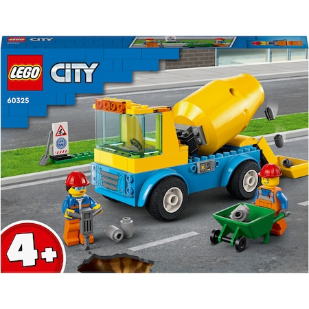Seturi de constructie - LEGO® City - Autobetoniera 60325, 85 piese