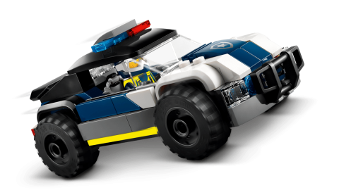 LEGO® City - Custom Police Car Garage - Garaj Personalizat pentru Mașini de Poliție - 489 Piese, 6 Ani + [9]