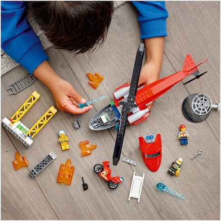 LEGO City Fire - Elicopter de pompieri 60281, 212 piese [1]