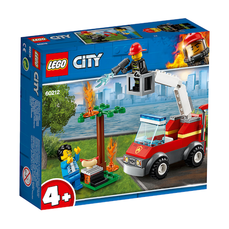 Jucarii in Reclama TV - LEGO City Fire - Stingerea incendiului de la gratar 60212, 64 piese