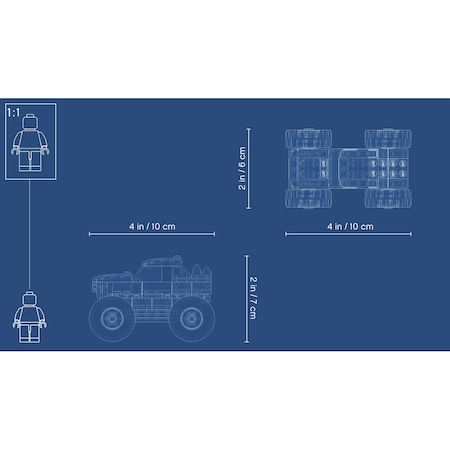 LEGO City Great Vehicles - Camion gigant 60251, 55 piese [8]