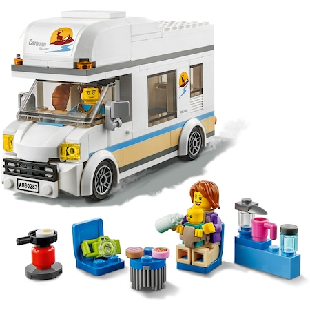 LEGO City Great Vehicles - Rulota de vacanta 60283, 190 piese [9]