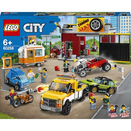 Jucarii in Reclama TV - LEGO City Nitro Wheels - Atelier de tuning 60258, 897 piese