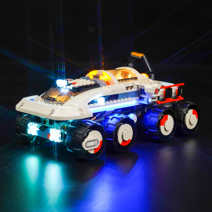 Machete masini de constructii - LEGO® City - Planet Big Rover,  Misiuni de Explorare în Spațiul Cosmic ,,  Discover a Galaxy Space X "  758 Piese