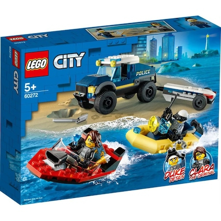 Jucarii in Reclama TV - LEGO® City - Elite Police Boat Transport (60272)