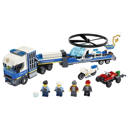 LEGO City Police - Transportul elicopterului de politie 60244, 317 piese [3]