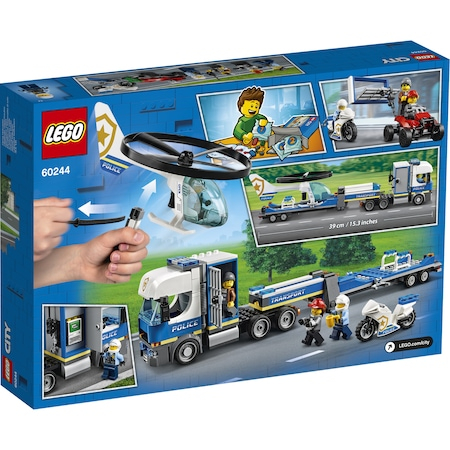 LEGO City Police - Transportul elicopterului de politie 60244, 317 piese [7]