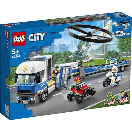 LEGO City Police - Transportul elicopterului de politie 60244, 317 piese [0]