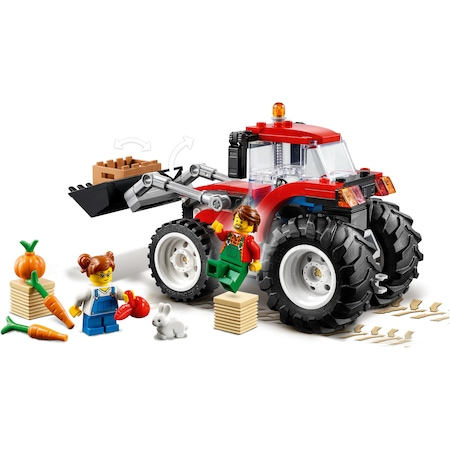 Joc de Constructii LEGO CITY BLOCKS -  Super Tractor Giant 60287, 148 piese 5 + [1]
