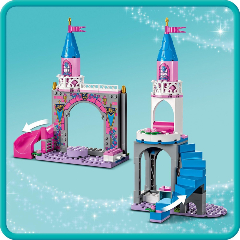 LEGO Disney Castle of the Princess Aurora Frumoasa Adormită, Prințul Philip și Maleficent [8]