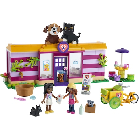 LEGO® Friends - Cafeneaua de la adapostul pentru adoptia animalutelor 41699, 292 piese [4]