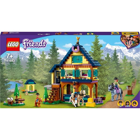 Seturi de constructie - LEGO Friends - Centrul de echitatie din padure 41683, 511 piese