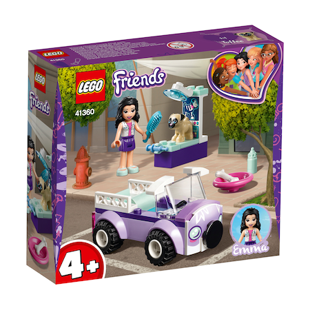 LEGO - LEGO Friends - Clinica veterinara mobila a Emmei 41360, 50 piese