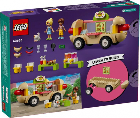 LEGO® Friends - Noua Generatie - Chariot, Camionul cu Hot Dog din Orasul Heartlake, 100 Piese [5]
