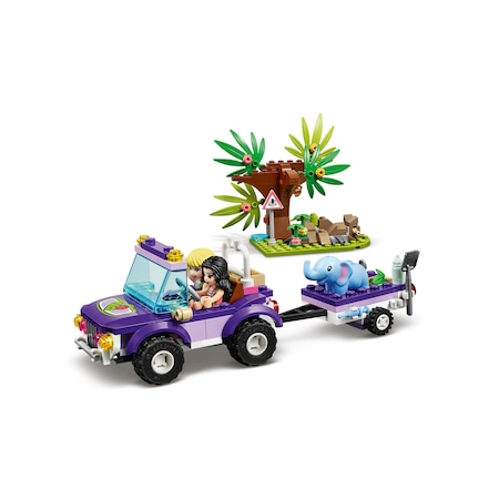 LEGO Friends - Salvarea puiului de elefant din jungla 41421, 203 piese [2]