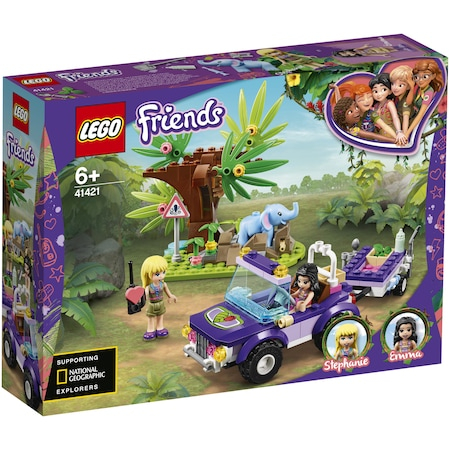 LEGO Friends - Salvarea puiului de elefant din jungla 41421, 203 piese [0]