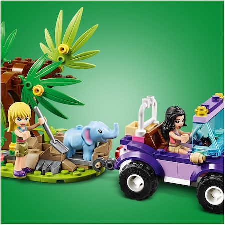 LEGO Friends - Salvarea puiului de elefant din jungla 41421, 203 piese [3]