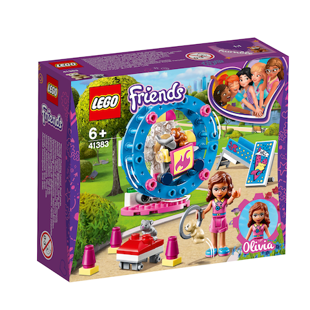 Seturi de constructie - LEGO Friends - Terenul de joaca al hamsterului Oliviei 41383, 81 piese
