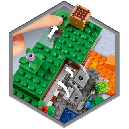 LEGO Minecraft - Mina abandonata 21166, 248 piese [2]