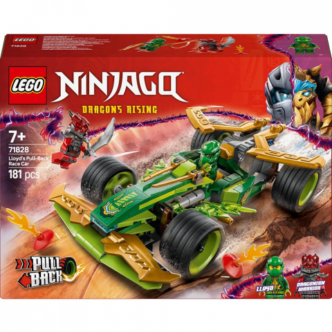 Joc de Constructii - Lego Ninjago Masina de Curse Pull-Back a lui Lloyd , 181 Piese [8]