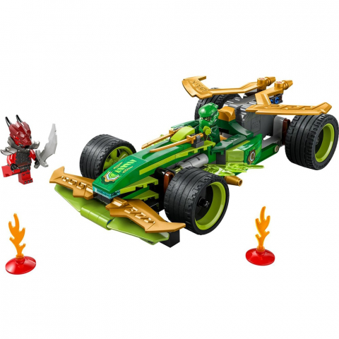 Joc de Constructii - Lego Ninjago Masina de Curse Pull-Back a lui Lloyd , 181 Piese [4]