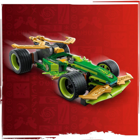 Joc de Constructii - Lego Ninjago Masina de Curse Pull-Back a lui Lloyd , 181 Piese [2]