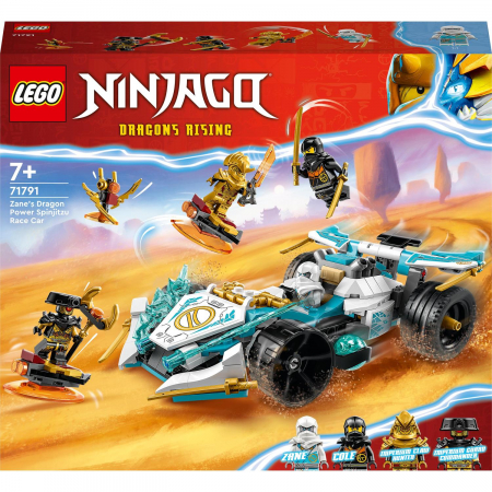 LEGO® Ninjago - Masina de curse Spinjitzu a lui Zane cu puterea dragonului 71791, 307 piese [6]