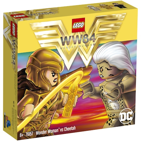 Seturi de constructie - LEGO Super Heroes - Wonder Woman vs Cheetah 76157, 371 piese