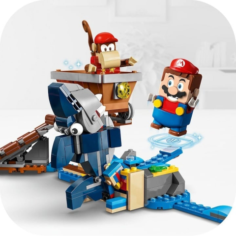 LEGO® Super Mario - Set de extindere - Plimbarea cu vagonetul minier a lui Diddy Kong 71425, 1157 piese [8]