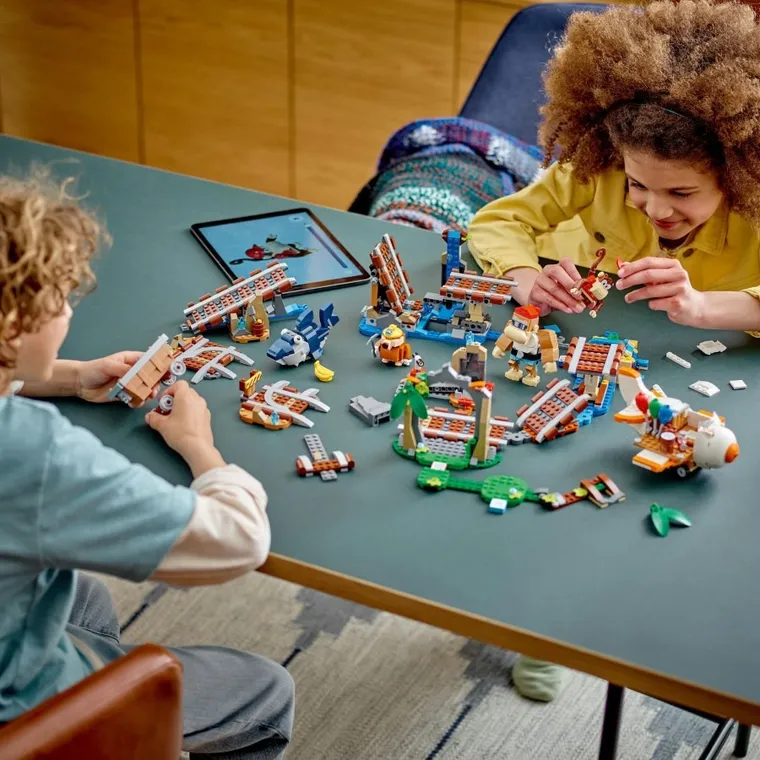 LEGO® Super Mario - Set de extindere - Plimbarea cu vagonetul minier a lui Diddy Kong 71425, 1157 piese [6]
