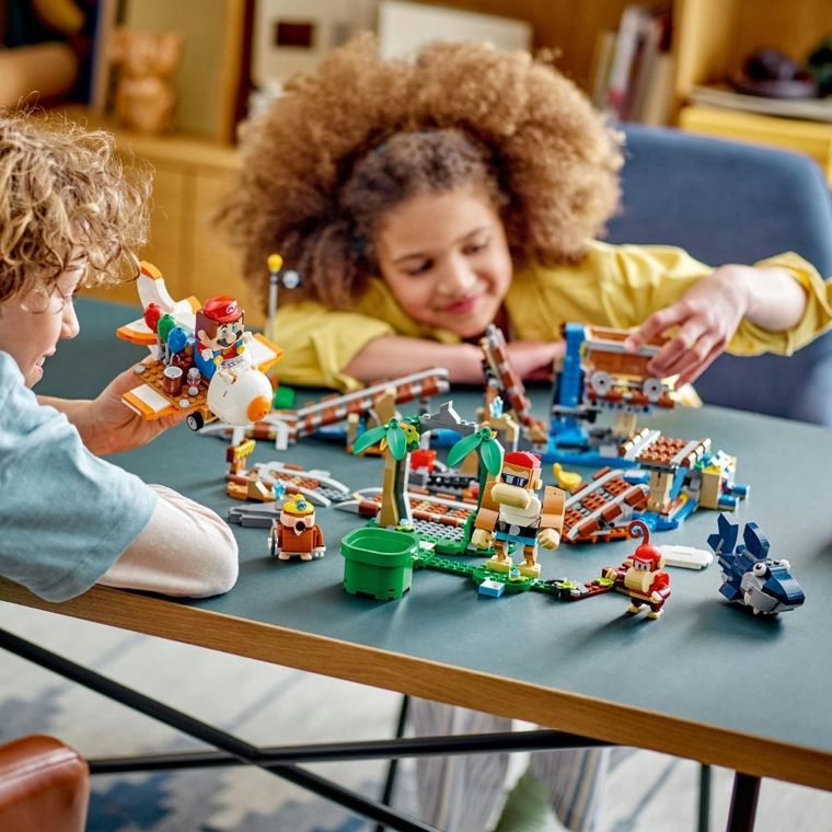 LEGO® Super Mario - Set de extindere - Plimbarea cu vagonetul minier a lui Diddy Kong 71425, 1157 piese [3]