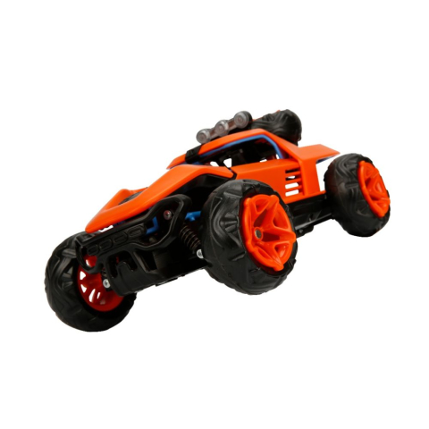 Masinuta de Teren cu Telecomandă  Blitzz Off-Road , Reîncărcabilă prin USB , Iluminată, Luminile de Plafon Intermitente ,  Frecvență de 2,4 GHz ,  32 CM Lungime -  Scară 1:14 [8]