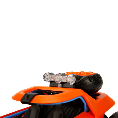 Masinuta de Teren cu Telecomandă  Blitzz Off-Road , Reîncărcabilă prin USB , Iluminată, Luminile de Plafon Intermitente ,  Frecvență de 2,4 GHz ,  32 CM Lungime -  Scară 1:14 [11]