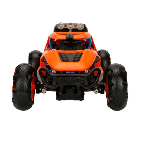 Masinuta de Teren cu Telecomandă  Blitzz Off-Road , Reîncărcabilă prin USB , Iluminată, Luminile de Plafon Intermitente ,  Frecvență de 2,4 GHz ,  32 CM Lungime -  Scară 1:14 [7]