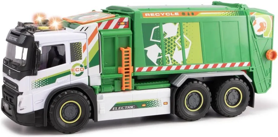 Masina de Gunoi Interactiva Mare  cu Lumini si Sunete Autentice  Speed  Track  Recycle Truck -  Dimensiuni Ambalaj :  58 x 18 x 25  CM [1]
