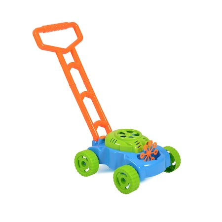 Set joaca gradinarit - Masina de tuns iarba cu baloane de sapun Moni Bubble