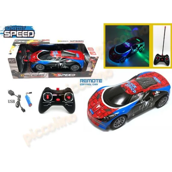Masinuta cu  Radiocomanda pentru Copii, 4 Functii - Garda Inalta,  Remonte Control Cars High Speed Spider [4]