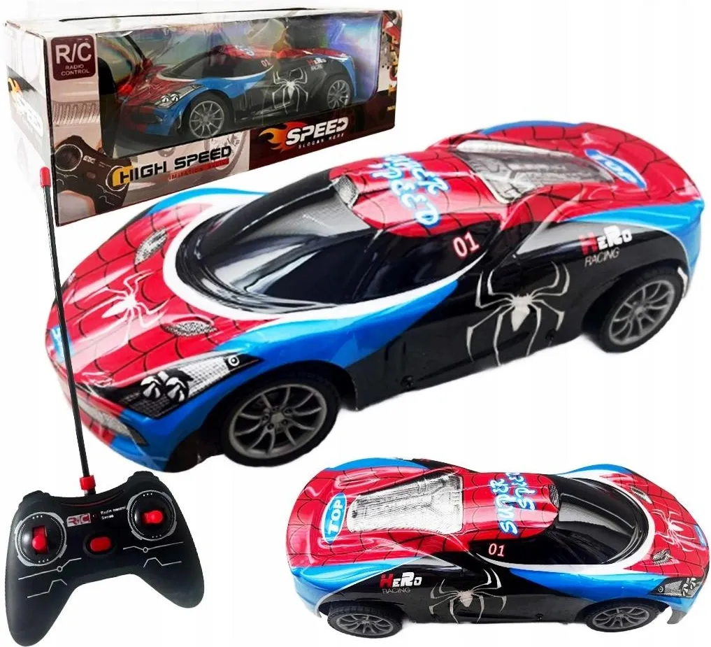 Masinuta cu  Radiocomanda pentru Copii, 4 Functii - Garda Inalta,  Remonte Control Cars High Speed Spider [6]