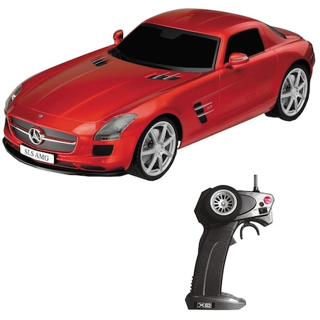 Masinuta cu Telecomanda Mercedes-Benz SLS AMG 1:12 - Dimensiune Cutie : 45.5 x 28.5 x 20 CM [1]