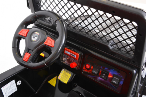 Masinuta electrica, Jeep Drifter Force - 2 Motoare, 12V - Rosu [3]