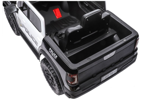 Masinuta Electrica pentru Copii -  SUV  Police Dodge  Ford  Ranger - Autonomie Mare Motor 2 x 30W, Telecomanda, Suspensie, Muzica si Lumini, Varsta 3-8 Ani [12]