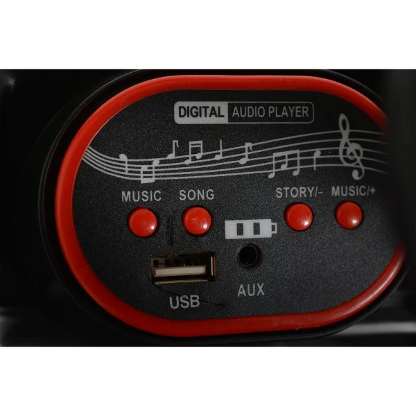 Masinuta Electrica cu Acumulator si Radiocomanda  pentru Copii -  Model Offroad  Buggyi UTV, Faruri Luminoase, 3 Viteze, Lungime 110 cm, , Rosu Camuflaj Spiderman [12]