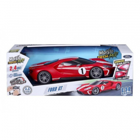 Masinute si vehicule pentru copii - Masinuta cu Telecomanda Mare Ford GT 1/14 Maisto Tech