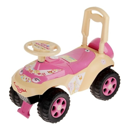 Masinute si vehicule pentru copii - Masinuta Ride-on 2 in 1 Doloni, roz